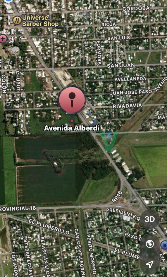 Fraccion Ruta 21 - Frente a Parque Vernazza - Pueblo Esther